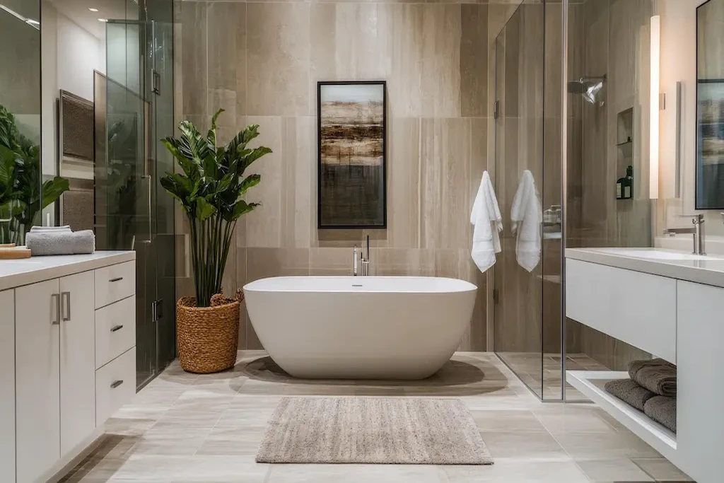 How to clean bathroom