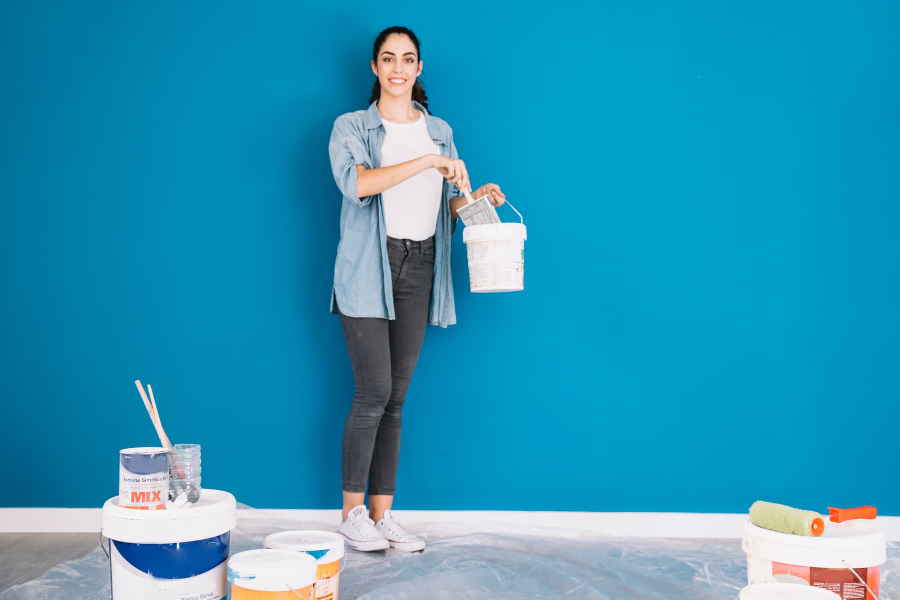 Painting for a Brighter Space - Clean Fanatics Blog
