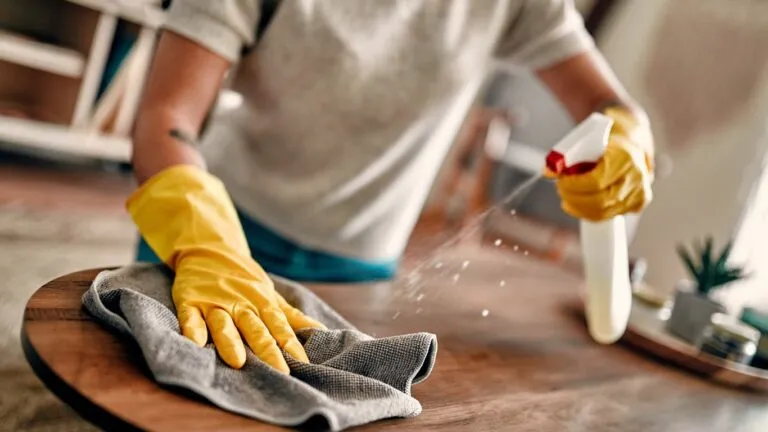 Maintaining a clean home