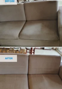 Before & After Sofa Cleaning Services