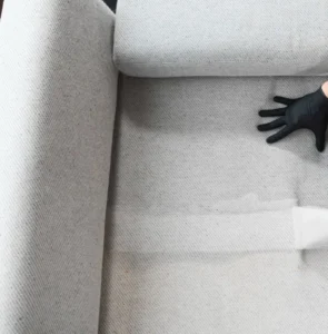 Dirt accumulation in Sofa