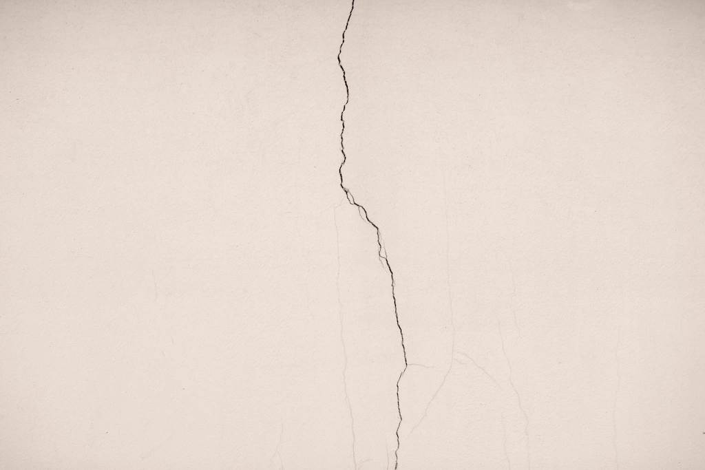 small hairline cracks