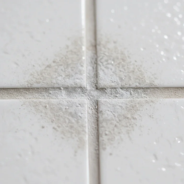 Efflorescence on Grout