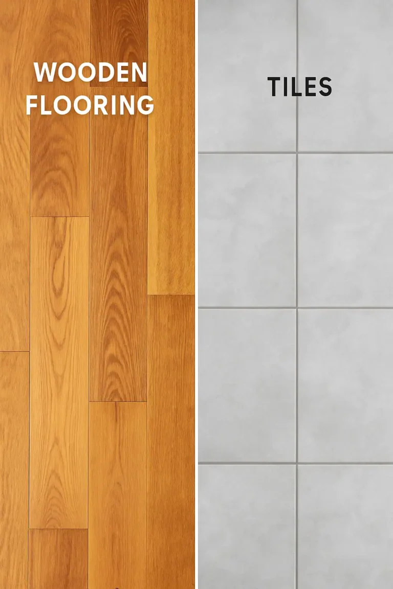 Wooden Flooring vs Tiles