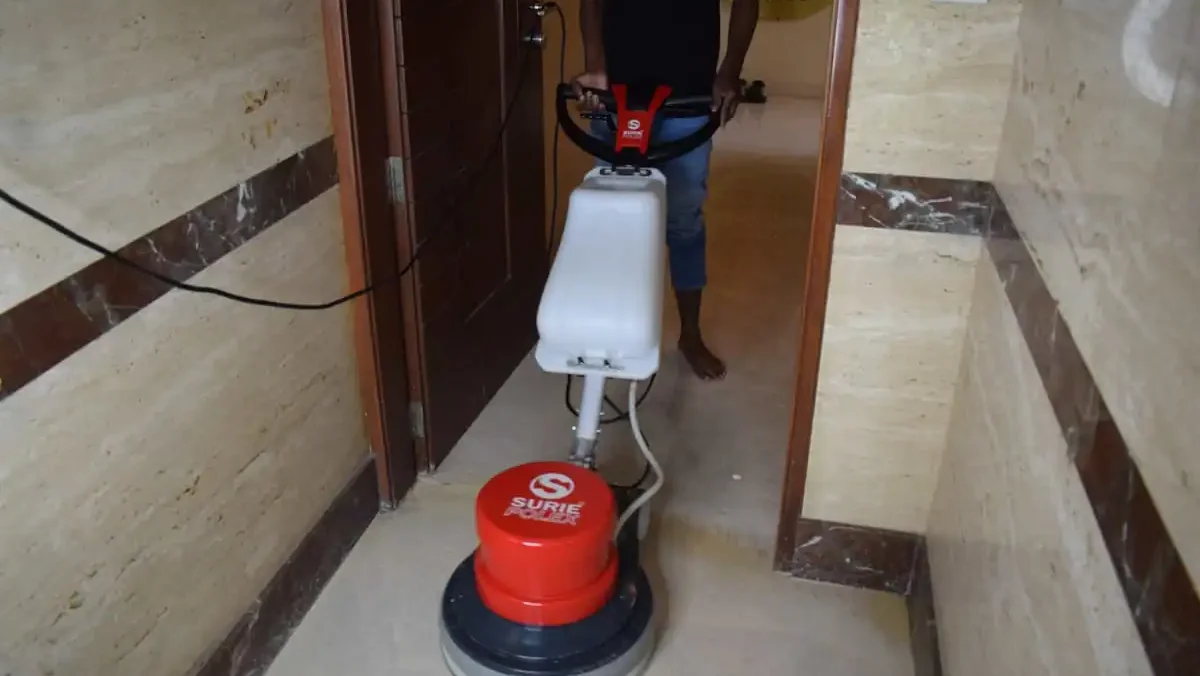 Marble polishing Machine usage- Clean Fanatics