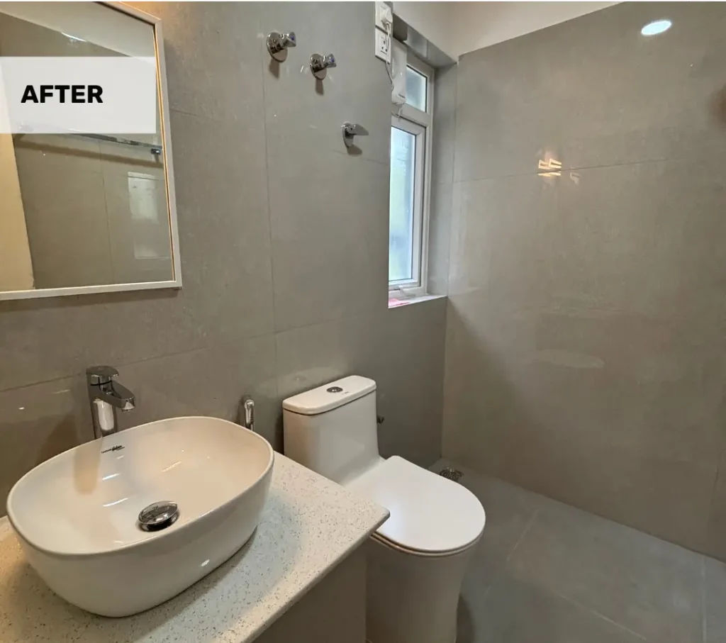 Bathroom Renovation After - Cleanfanatics