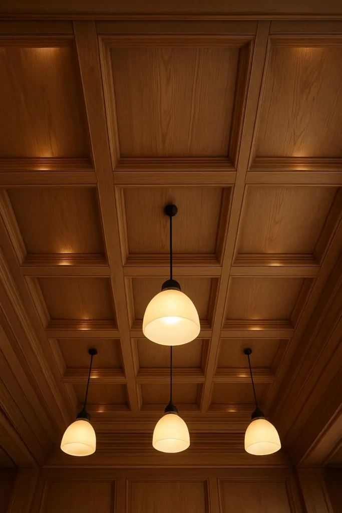 Wooden Panel Ceilings