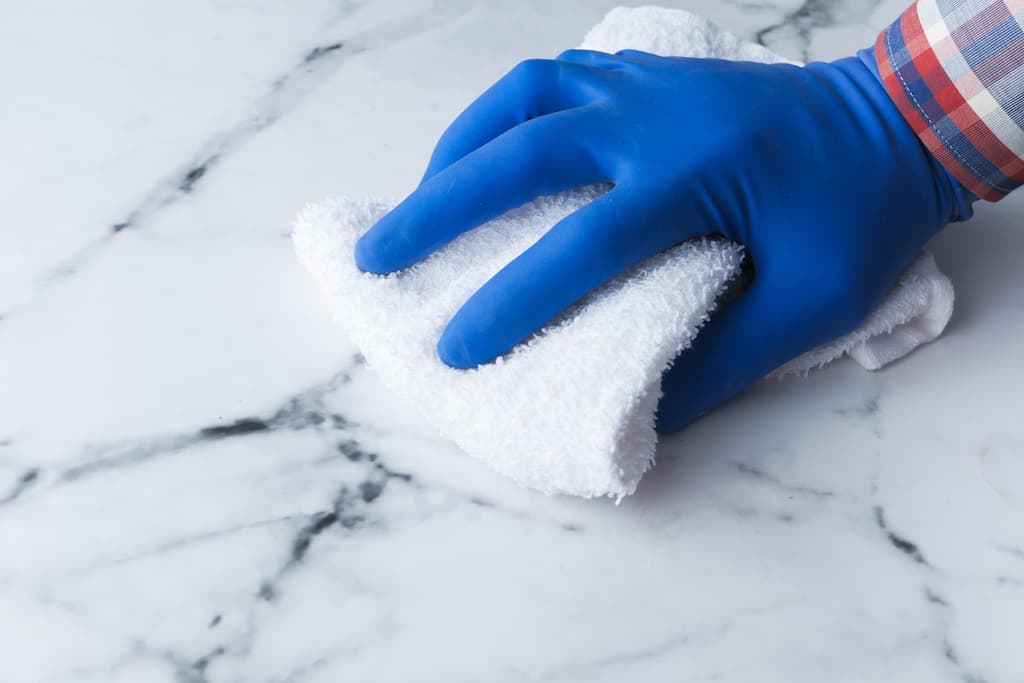 Marble Maintenance Routine