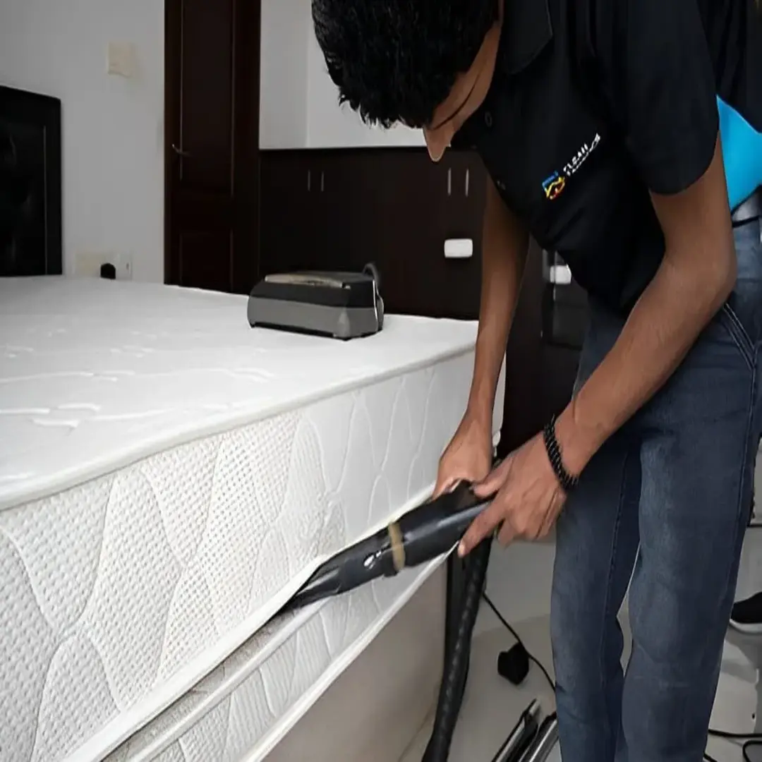 Clean Fanatics Mattress corners vacuuming