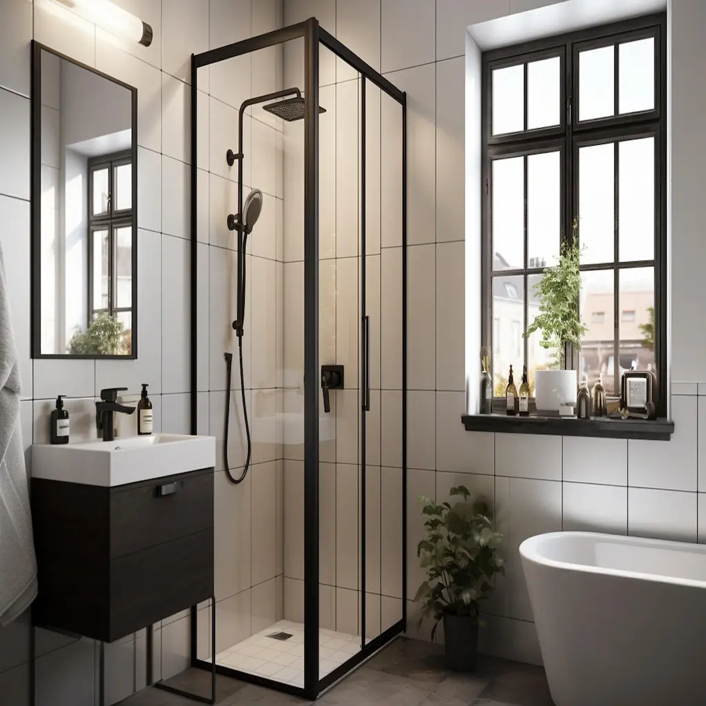 Elegant Shower Enclosure