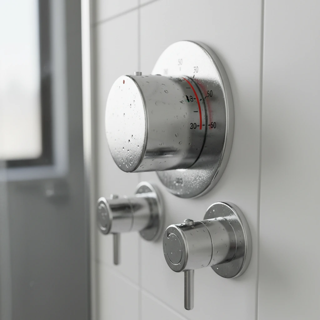 Manual and Thermistatic diverters