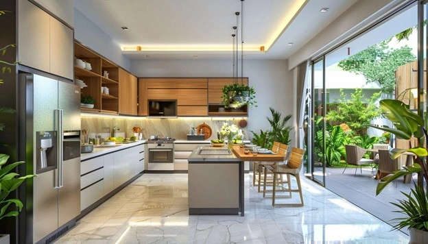 Open Concept Kitchen Renovation: Pros, Cons, and Real Costs Fabric vs Leather Chairs Open Concept Kitchen Renovation
